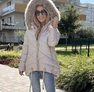 AnnaLea kabát gyöngyház beige – Innova Fashion – 4. kép